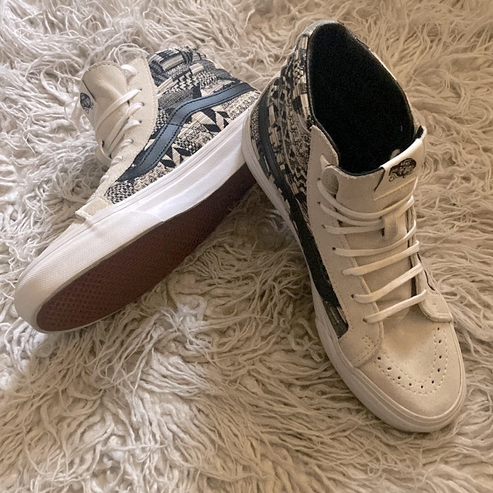 Suede Aztec skate high VANS